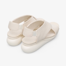 Camper Cream Sandals Womens - Balloon Online Ireland | JEVRU8701